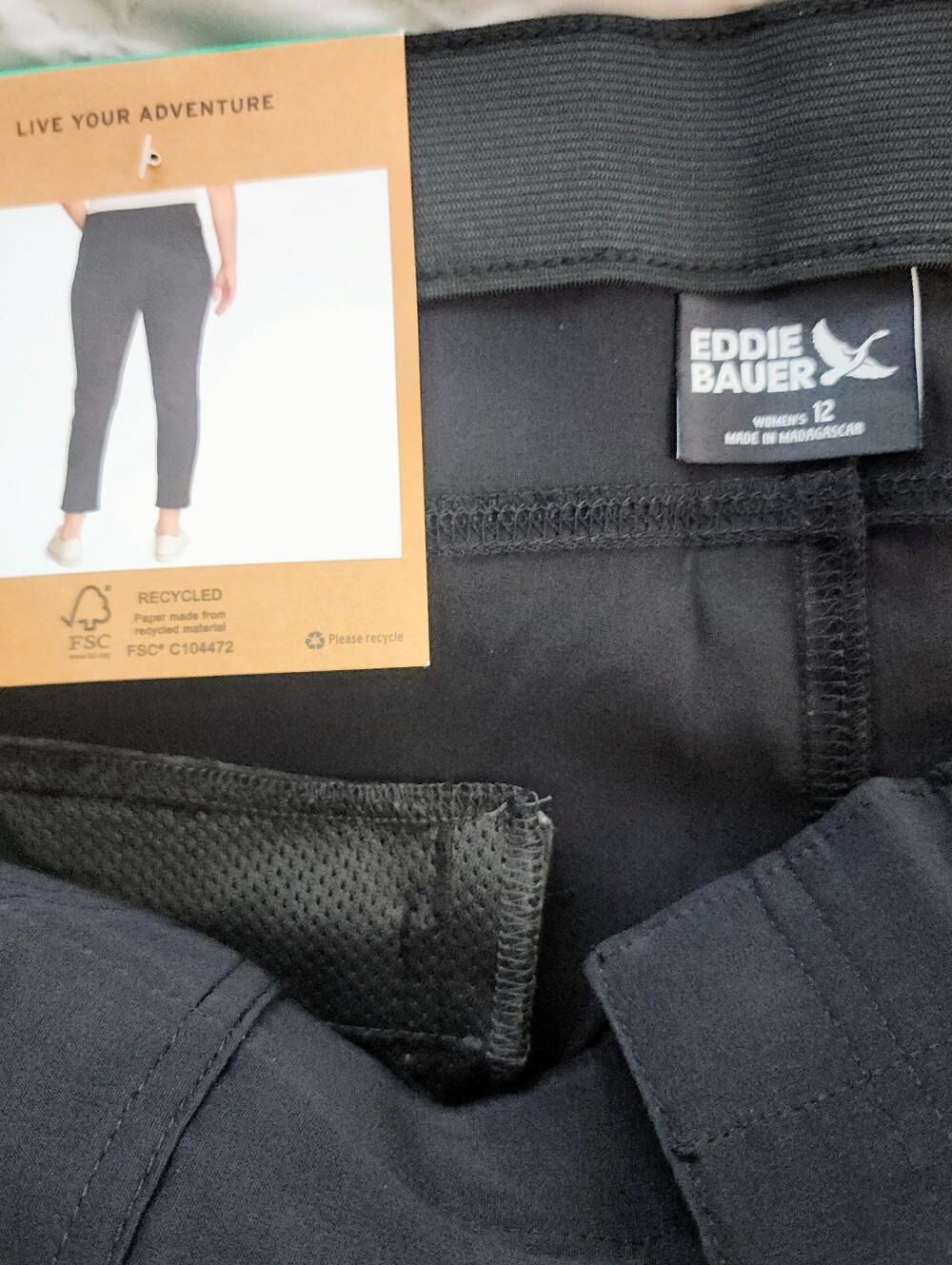 NWT Sz 12 Eddie Bauer Horizon Pants - Picture 2 of 8
